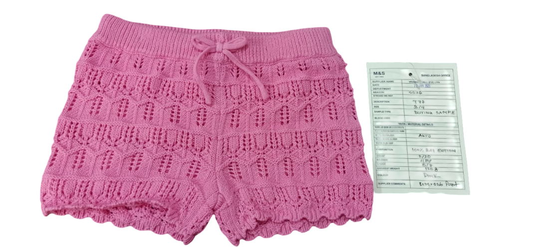 Cardigan, Vest, Top, Bottom, Shorts & Skirt.