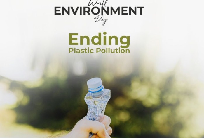 This World Environment Day, let's pledge to put an end to plastic pollution.  Every bottle, every bag, every straw matters.